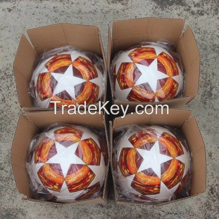 Recommended By Professional Players Quality Thermal Bonded Soccer Ball  Football Size 5 New Design