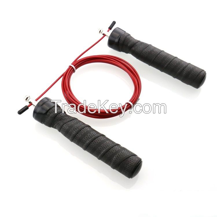 Customized Plastic Handle With Leather or Plastic Skipping Rope