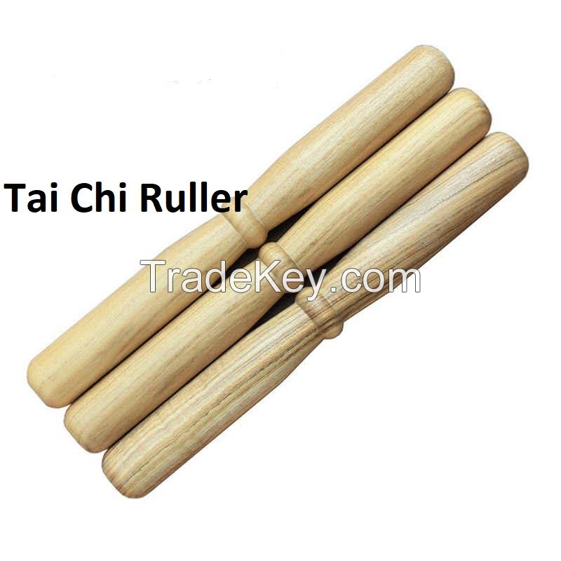 40cm Tai chi Ruler White tai chi stick fitness bar Wushu Tai Chi rods