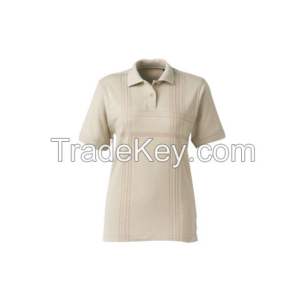 Best Quality 100% cotton custom printed high quality premium women polo shirt