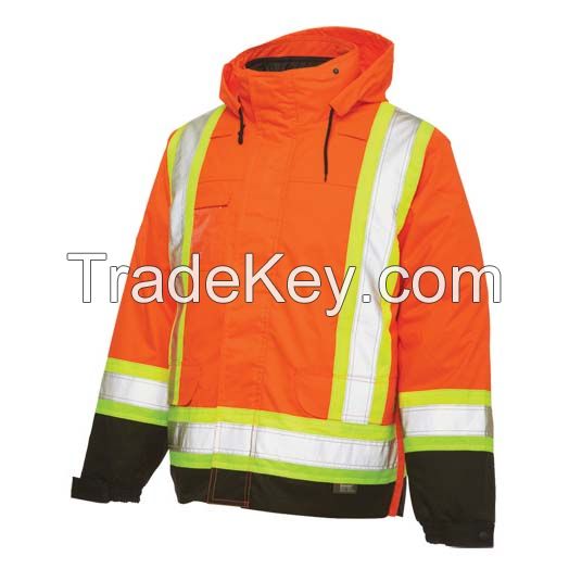 supreme quality winter construction waterproof security safety work wear jackets
