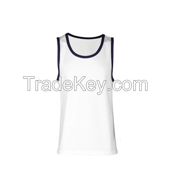 Cheap Price Sublimation Printing Basketball Singlet , Basketball Top