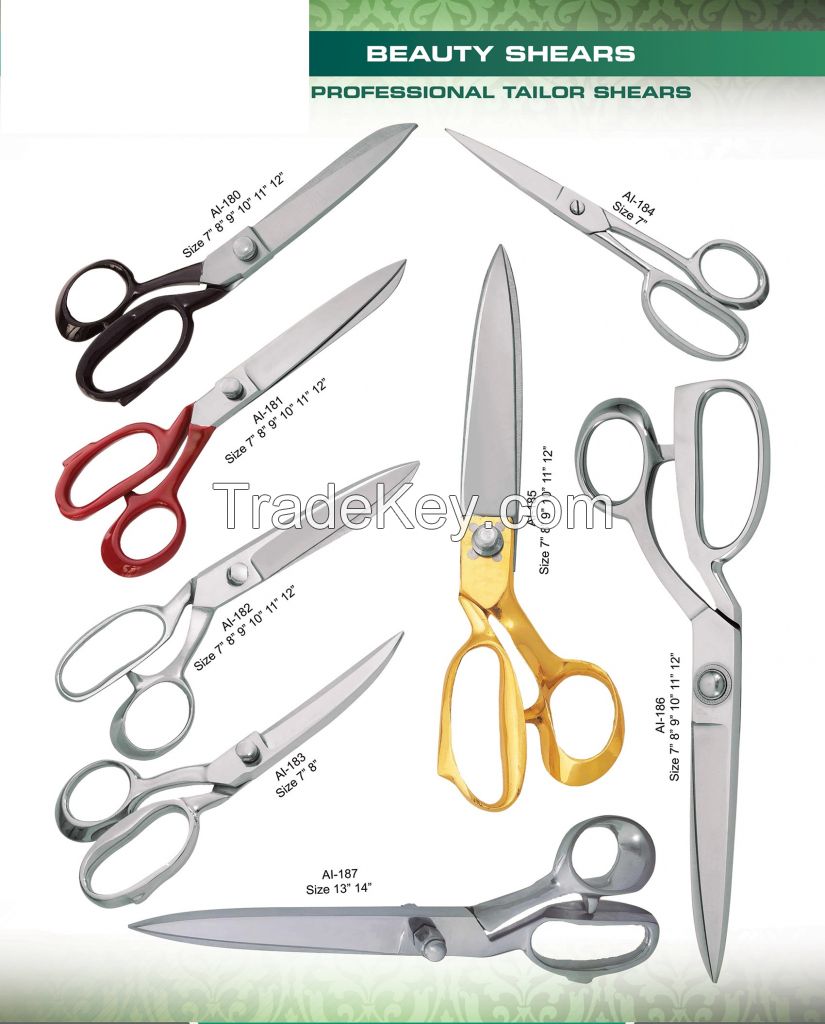 BEAUTY INSTRUMENTS High Quality Professional Tailor Scissors