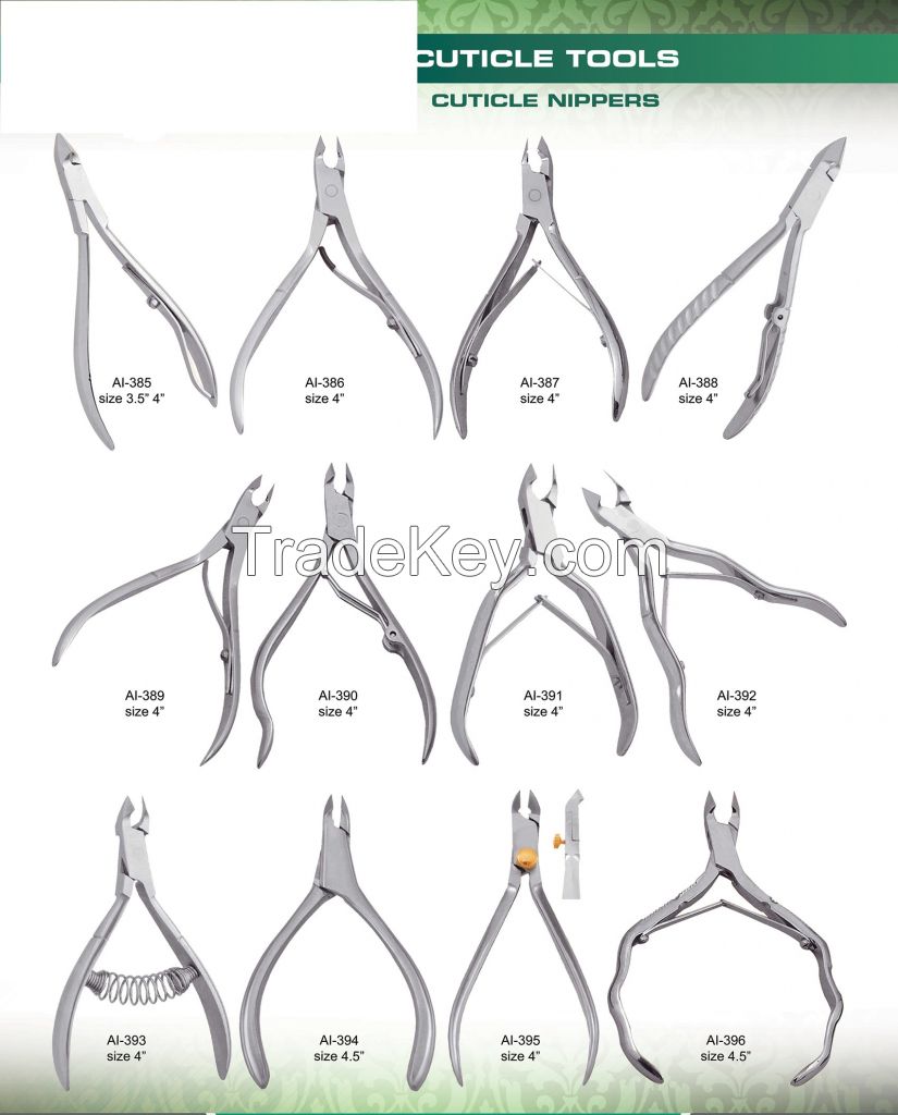 BEAUTY INSTRUMENTS High Quality Professional Fancy Cuticle & Nail Nippers