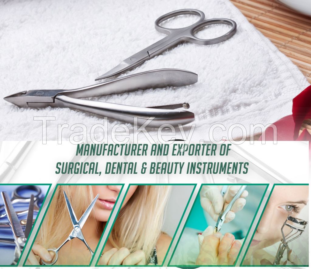 BEAUTY INSTRUMENTS High Quality Professional Fancy Nails & Pedicure Tools Corn & Nail Cutters