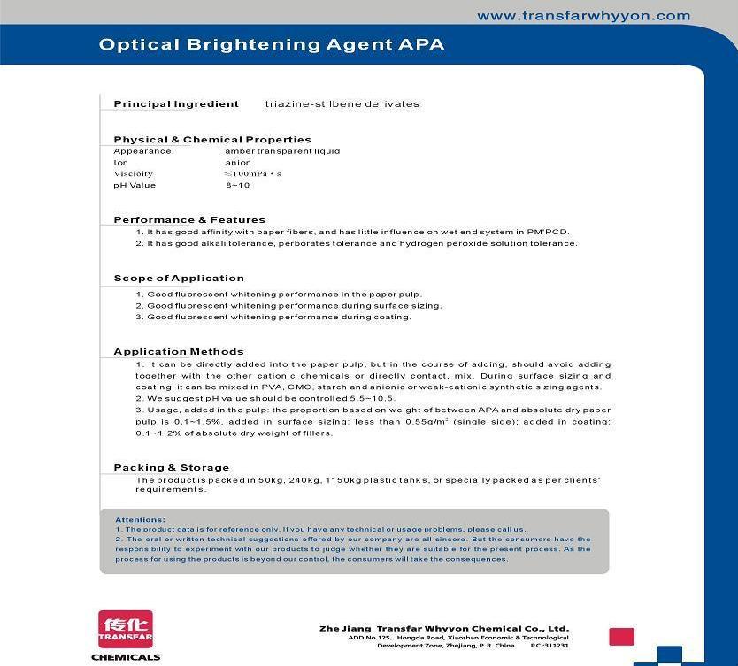 optical brightening agent-APA