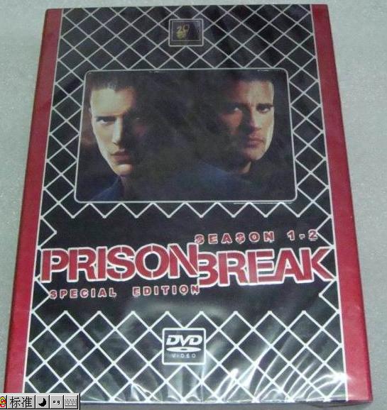 Free Shipping +  Prison Break Complete Season 1-3 15DVD