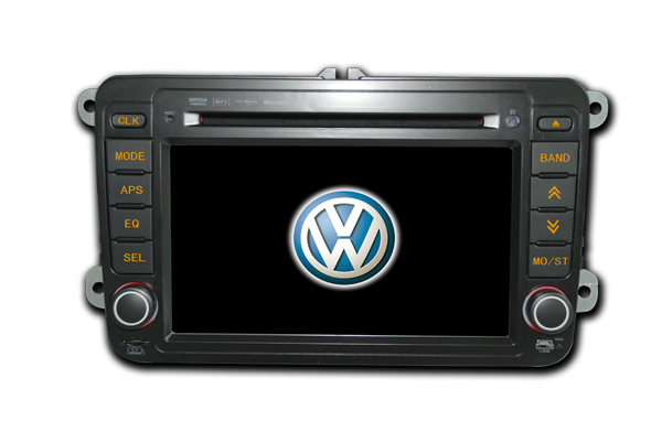 7-inch 2din Car DVD Player with Bluetooth, GPS, Dual-Zone