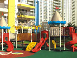 outdoor playground equipment slides