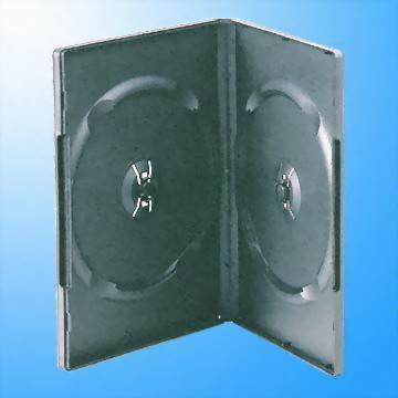 7mm,9mm,14mm,21mm black double DVD case