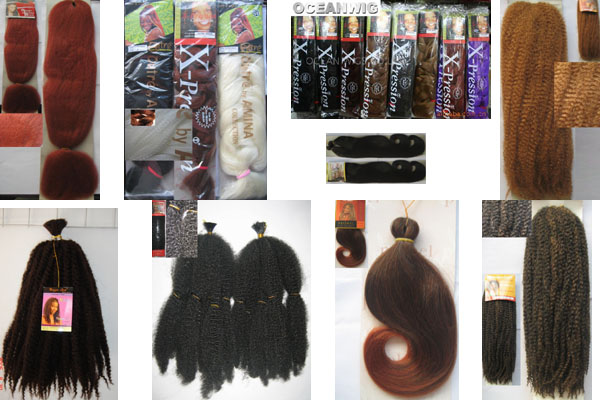 Synthetic Hair Weaving