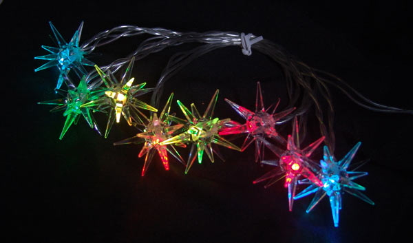 USB sparking LED decorate light chain