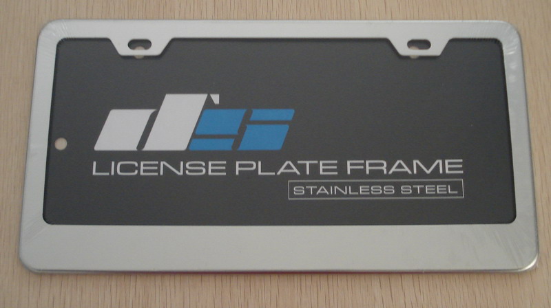 American standard Stainless steel license plate frame
