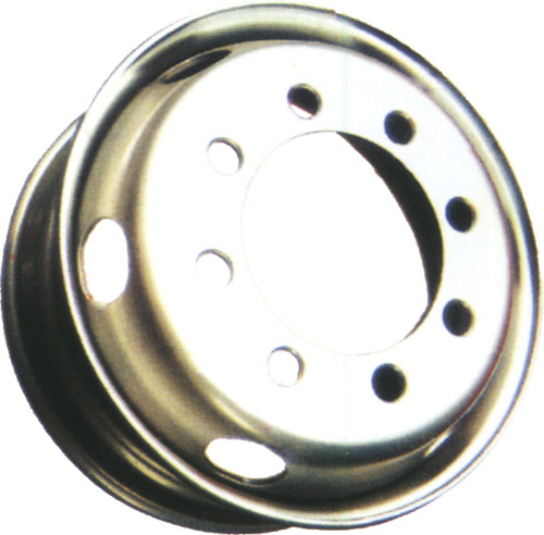 tubeless steel wheel