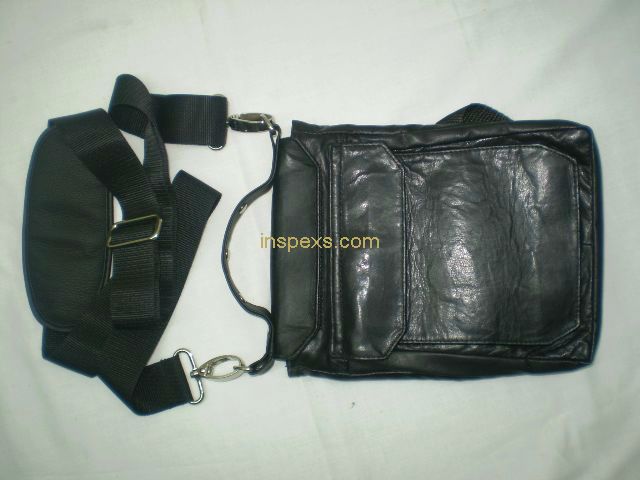 motorbike leather thigh bag