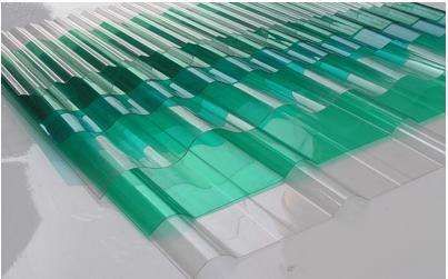 Polycarbonate corrugated sheet