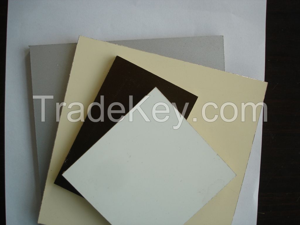 Aluminium FOIL Faced MDF PLYWOOD  Board for decoration room partition kitchen door use 