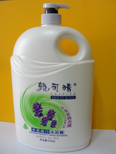 HDPE plastic bottles