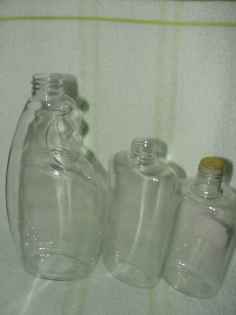 PET plastic bottles