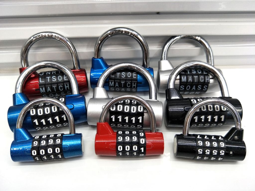 High Quality 5 Letters Padlock 5 Letters Gym Combination Padlock