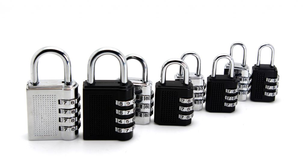 High Quality Resettable Luggage Combination padlock