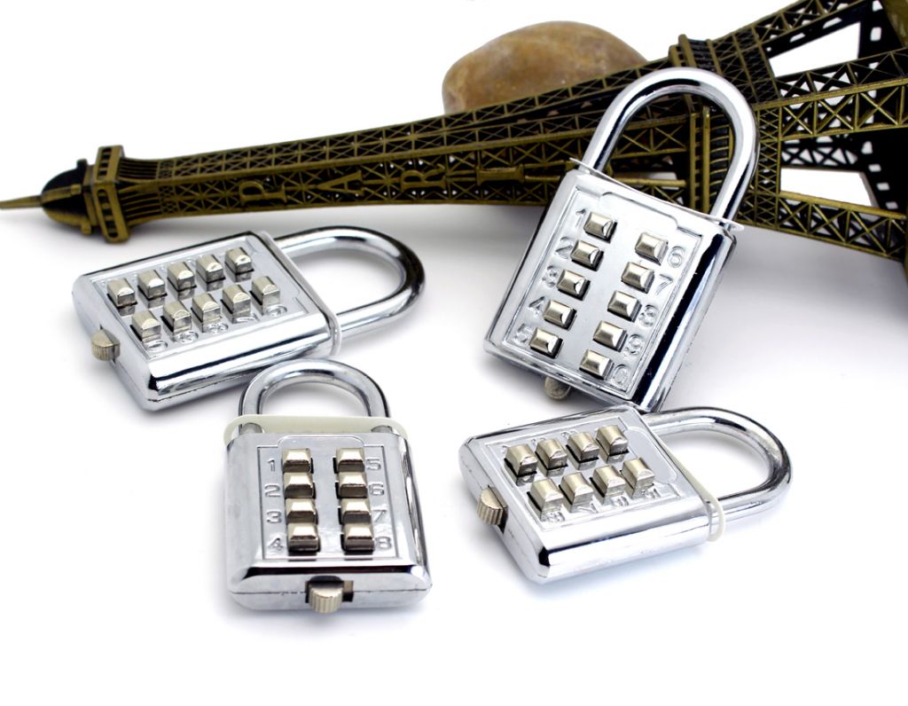 High Quality Resettable Luggage Combination padlock