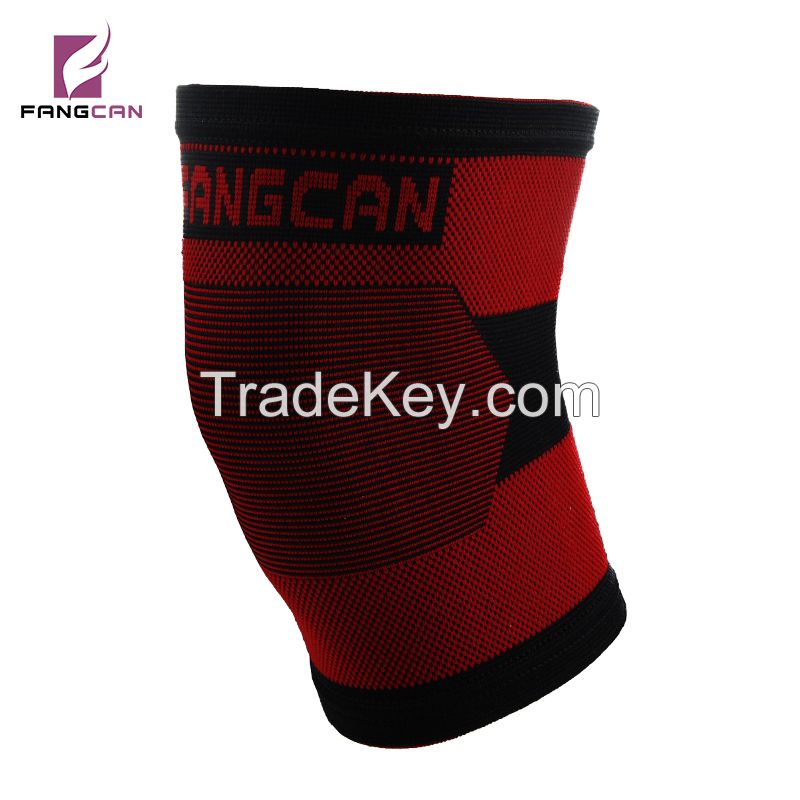 High flexibility Contrast Color Knitting Kneepad