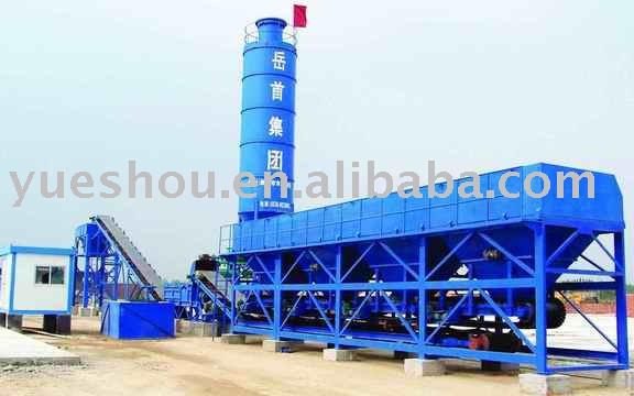 Stabalized soil mixing plant