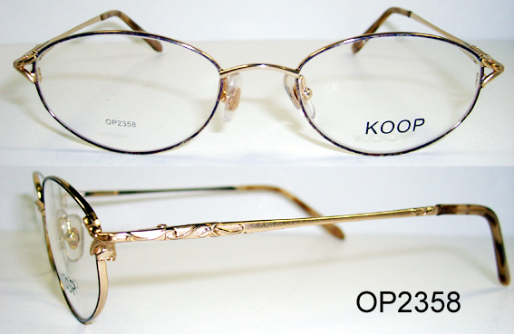 optical frame, metal optical frame, eyeglasses frame