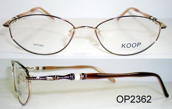 optical frame, metal optical frame, eyeglasses frame(OP2362)