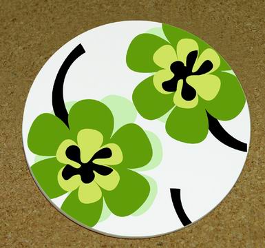 absorbent paper coaster