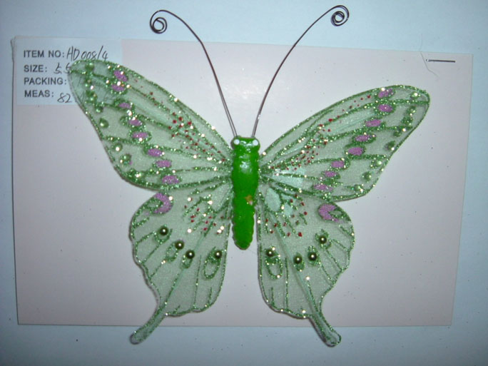Artifical decorion butterfly