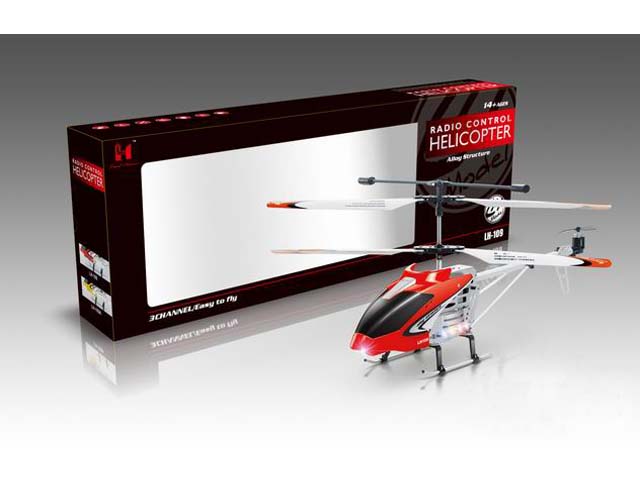 3-channel remote control die-cast aircraft