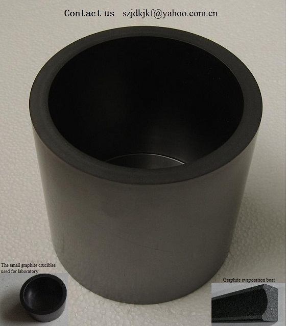 The evaporation source graphite crucible and evaporation boat