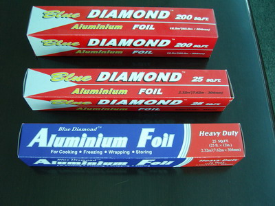 Aluminium foil roll