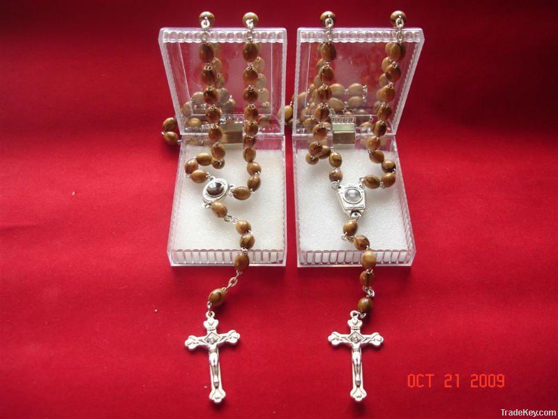 olive wood rosary