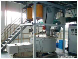 Fully automatic paste mixing machine for lead acid battery