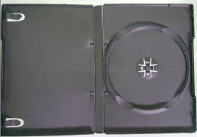 12mm single black DVD Case