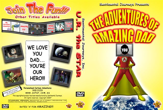 Amazing Dad DVD starring YOU