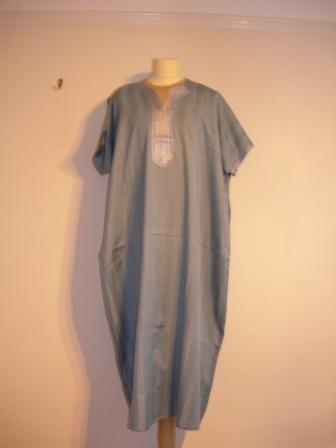 Grey Moroccan Abaya