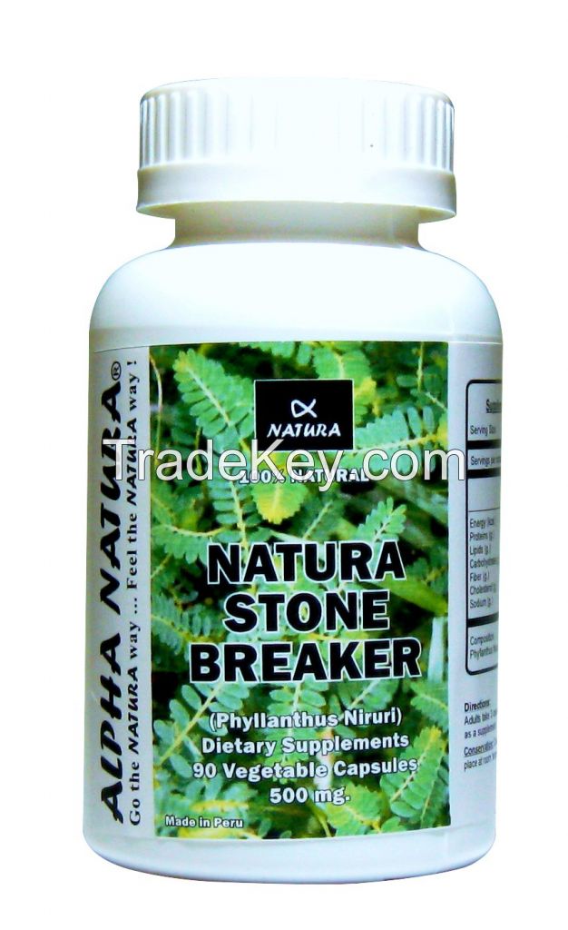 Stone Breaker - Bottle of 90 capsules (500 mg)