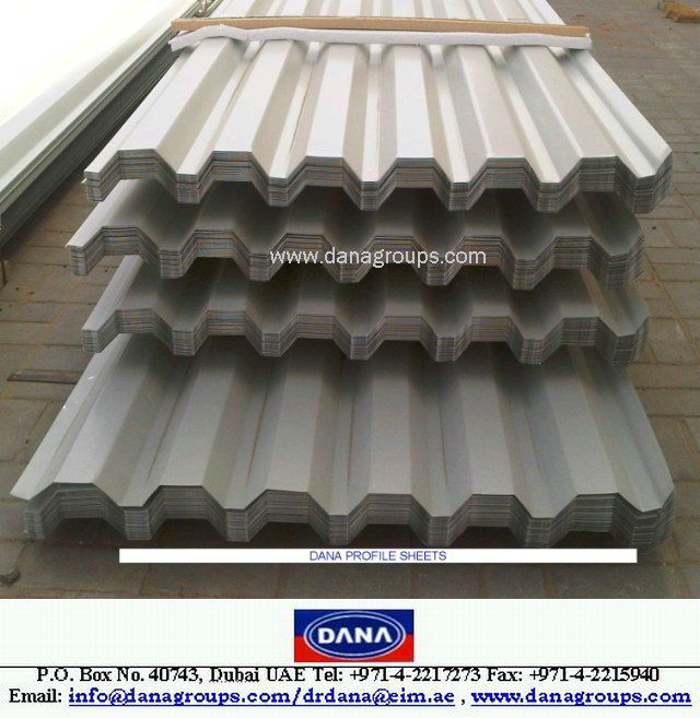 CAMEROON- ALUMINUM/GI SINGLE SKIN PROFILED ROOFING SHEET - DANA STEEL