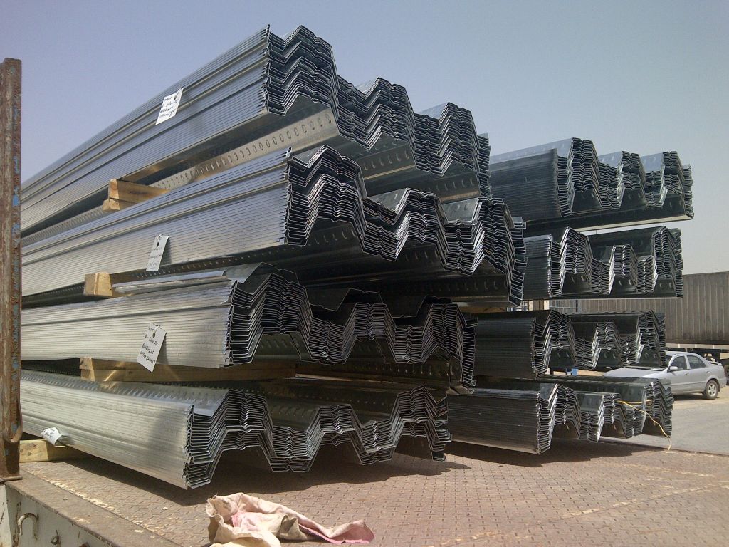 pvdf /pvf2 / polyester painted corrugated profile roof/wall sheet manufacturer - dana steel qatar