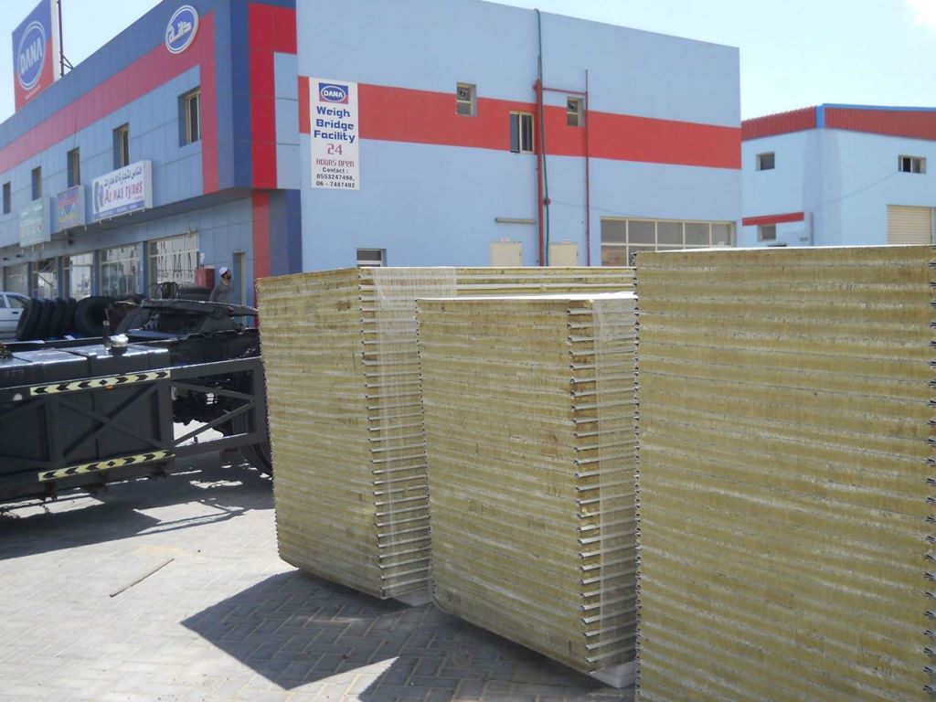 PUF Sandwich panels roof/wall manufacturer Egypt - dana steel