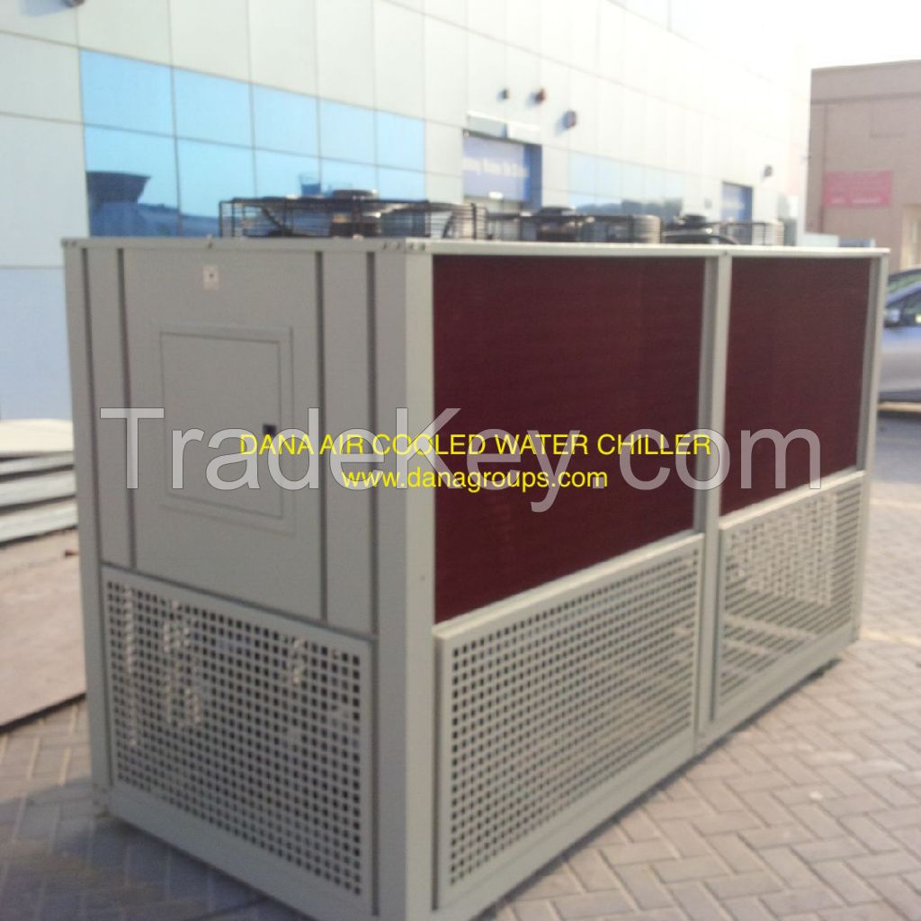 Air cooled water chiller for hydroponic farms - Qatar - dana water chillers