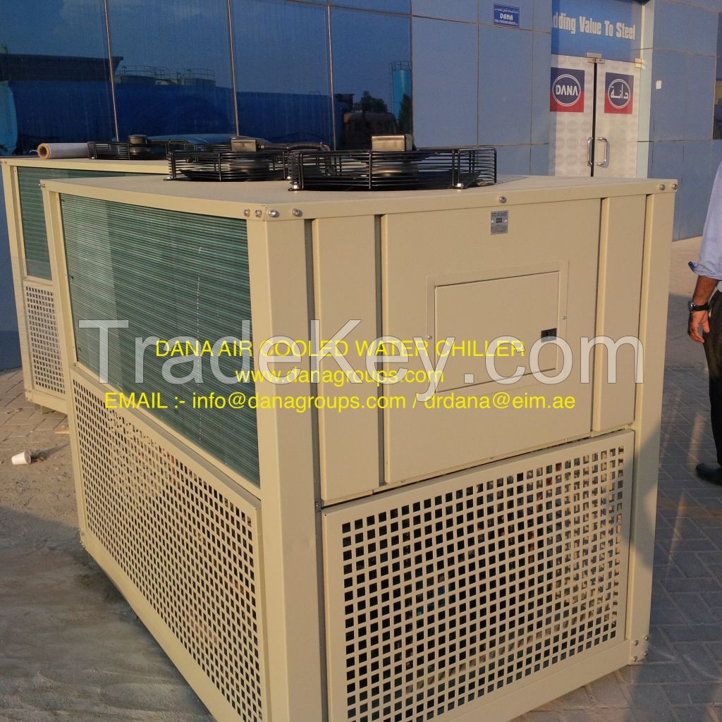 Air cooled water chiller for hydroponic farms - Egypt - dana water chillers"