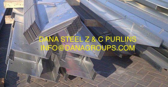 BAHRAIN ASTM A 653 Grade 50/80 Z & C PURLINS _DANA STEEL