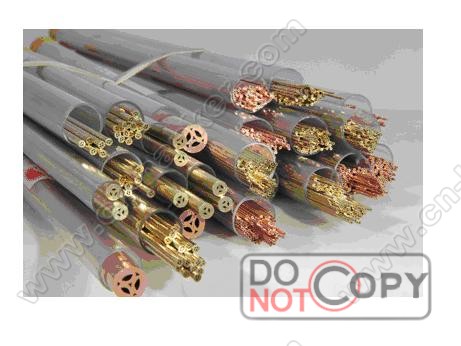 brass and copper electrode tubes for EDM machine