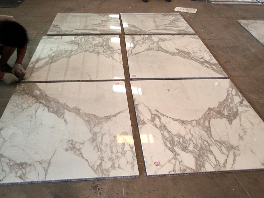 Natural Marble Composite with Aluminium Honeycomb
