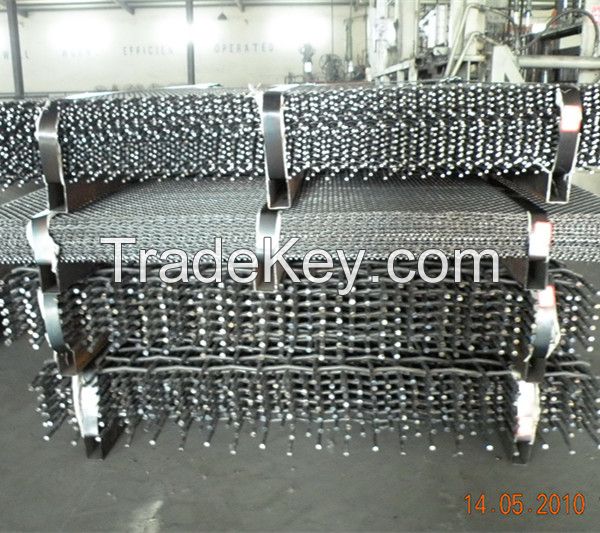 high tensile spring steel woven wire screen media